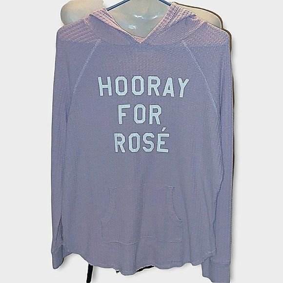 Hooray For Rose' Hoodie w/Front Pouch Pocket